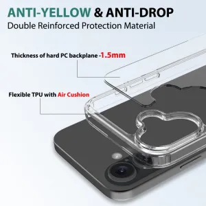 SHOCK Extra odolný kryt Apple iPhone 16 Plus priehľadný