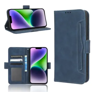 SLOT Peňaženkový obal pre Apple iPhone 16 Plus modrý