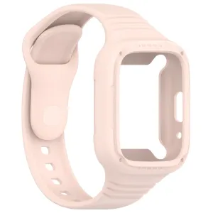 GLACIER Ochranné puzdro s remienkom pre Xiaomi Redmi Watch 3 Active svetloružové