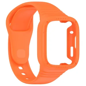 GLACIER Ochranné puzdro s remienkom pre Xiaomi Redmi Watch 3 oranžové