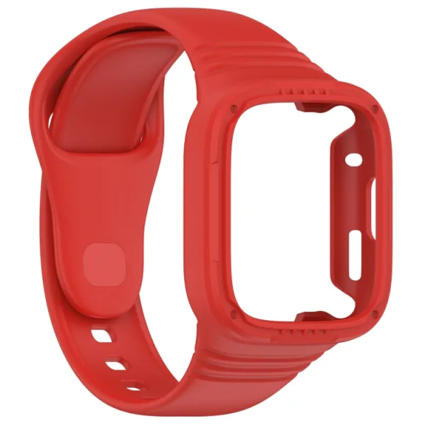 GLACIER Ochranné puzdro s remienkom pre Xiaomi Redmi Watch 3 červené