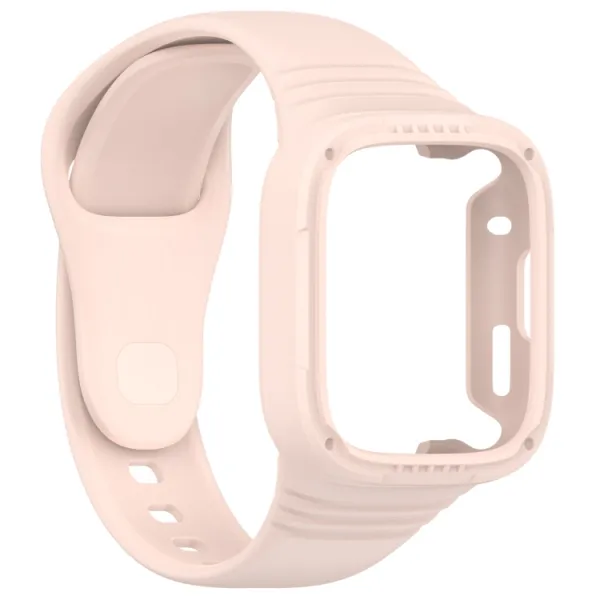 GLACIER Ochranné puzdro s remienkom pre Xiaomi Redmi Watch 3 svetloružové