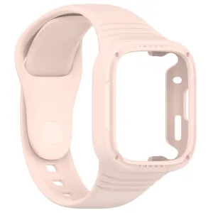 GLACIER Ochranné puzdro s remienkom pre Xiaomi Redmi Watch 3 svetloružové