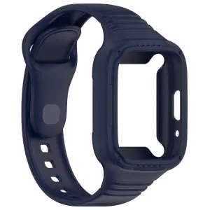 GLACIER Ochranné puzdro s remienkom pre Xiaomi Redmi Watch 3 Active tmavomodré
