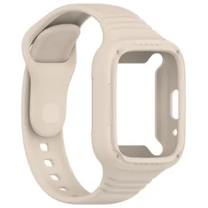 GLACIER Ochranné puzdro s remienkom pre Xiaomi Redmi Watch 3 Active béžové