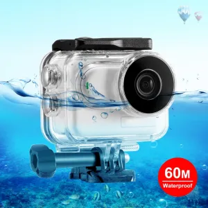 PULUZ 60M Vodotesný obal pre Insta360 GO 3 / Insta360 GO 3S priehľadný