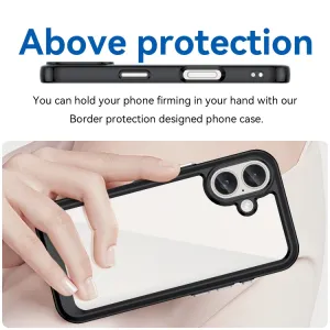 CRYSTAL Ochranný kryt pre Apple iPhone 16 Plus čierny
