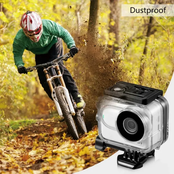 PULUZ 60M Vodotesný obal pre Insta360 GO 3 / Insta360 GO 3S priehľadný