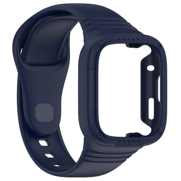 GLACIER Ochranné puzdro s remienkom pre Xiaomi Redmi Watch 3 tmavomodré