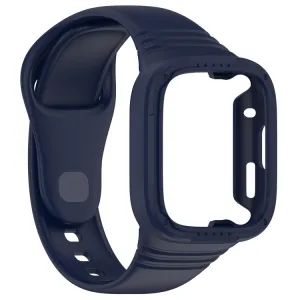 GLACIER Ochranné puzdro s remienkom pre Xiaomi Redmi Watch 3 tmavomodré