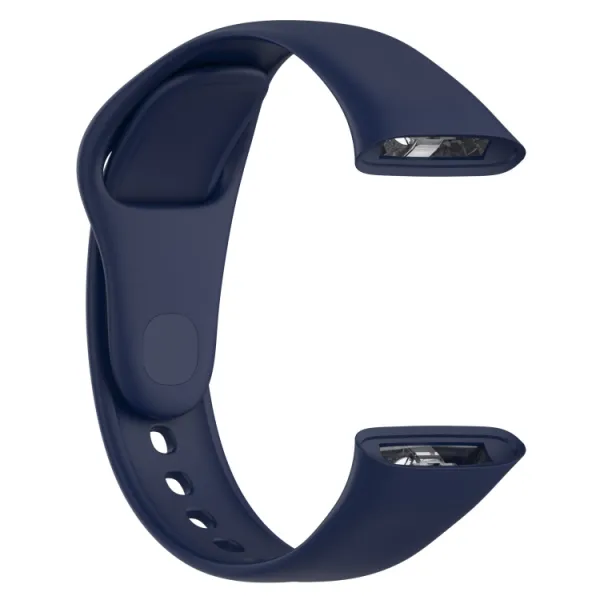 SILICONE Vymeniteľný remienok pre Xiaomi Redmi Watch 3 tmavomodrý