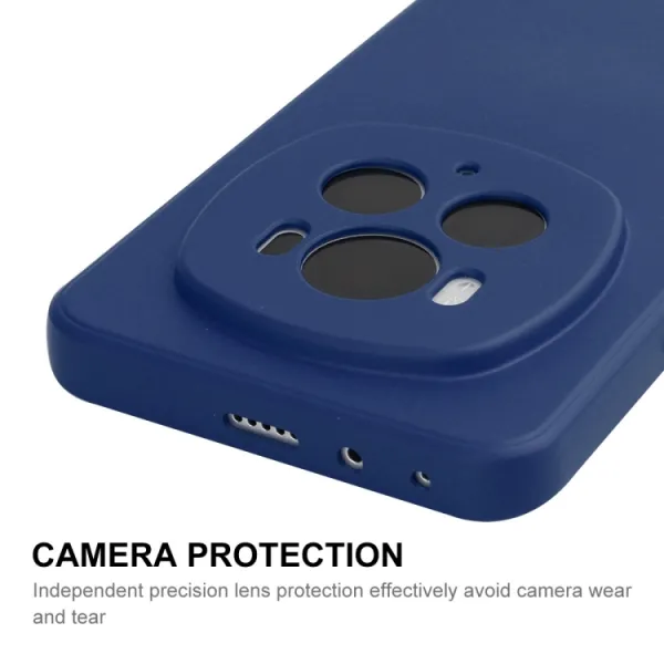 ENKAY RUBBER Ochranný kryt pre Honor Magic6 Pro 5G tmavomodrý