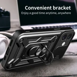 RING CAMERA Kryt s držiakom pre Apple iPhone 16 Plus čierny