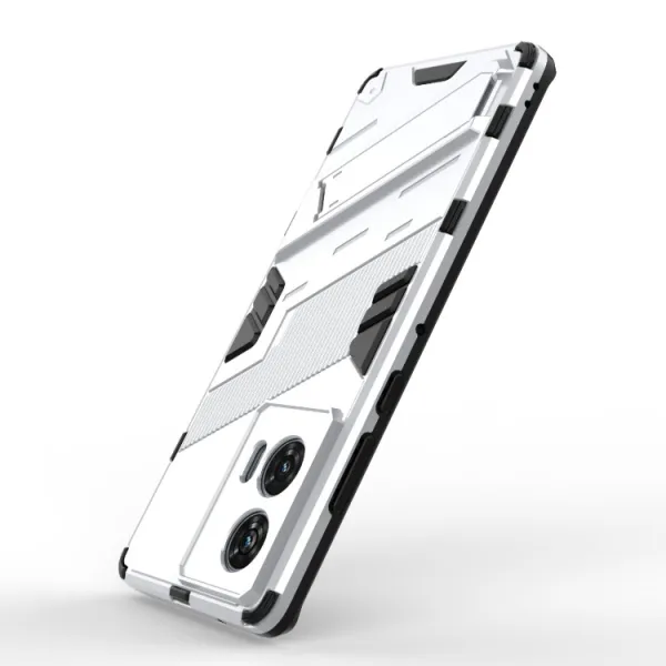 BIB Ochranný obal so stojanom pre Motorola Edge 50 Fusion biely