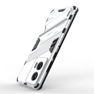 BIB Ochranný obal so stojanom pre Motorola Edge 50 Fusion biely