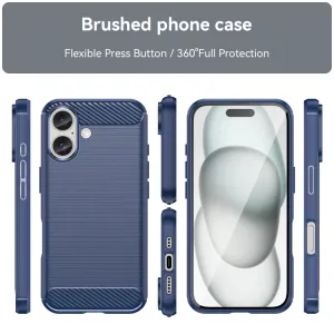 FLEXI TPU Ochranný kryt Apple iPhone 16 Plus modrý