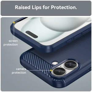 FLEXI TPU Ochranný kryt Apple iPhone 16 Plus modrý