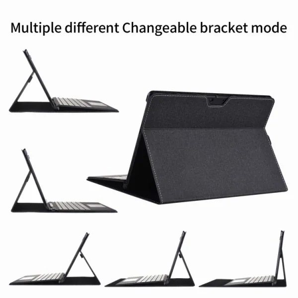 CLEVER Zaklápací obal pre Microsoft Surface Pro 10 čierny