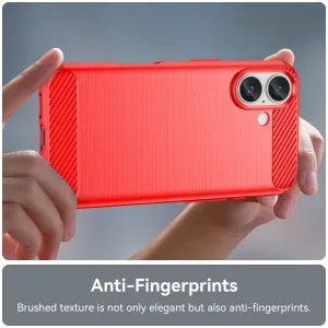 FLEXI TPU Ochranný kryt Apple iPhone 16 Plus červený