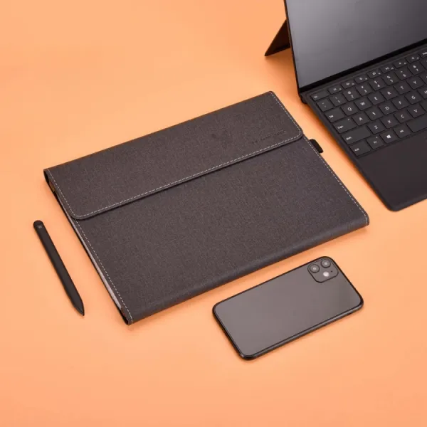 CLEVER Zaklápací obal pre Microsoft Surface Pro 10 čierny