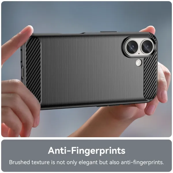 FLEXI TPU Ochranný kryt Apple iPhone 16 Plus čierny