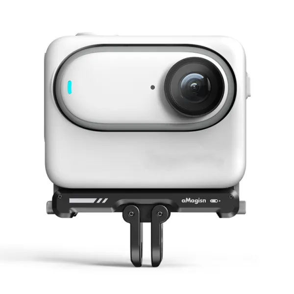 aMAGISN Rýchloupínací magnetický držiak Insta360 GO 3 / Insta360 GO 3S čierny