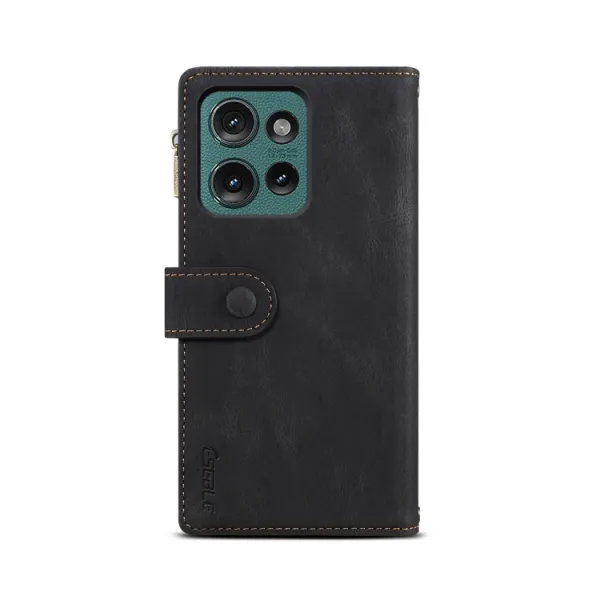 RFID Peňaženkové puzdro pre Motorola Edge 50 čierne