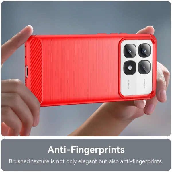 FLEXI TPU Ochranný kryt Xiaomi 14T Pro červený