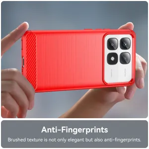 FLEXI TPU Ochranný kryt Xiaomi 14T Pro červený