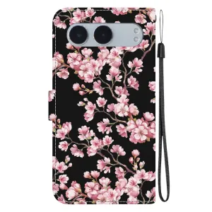 ART Peňaženkový kryt pre OnePlus Nord 4 5G PLUM BLOSSOM