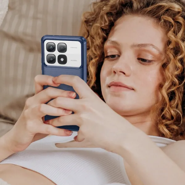 FLEXI TPU Ochranný kryt Xiaomi 14T Pro modrý