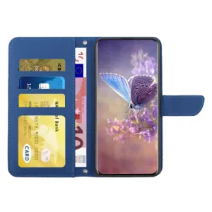 ART BLOSSOM Peňaženkový obal pre Honor 200 Smart 5G modrý