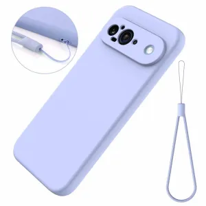 RUBBER Ochranný kryt pre Google Pixel 9 fialový