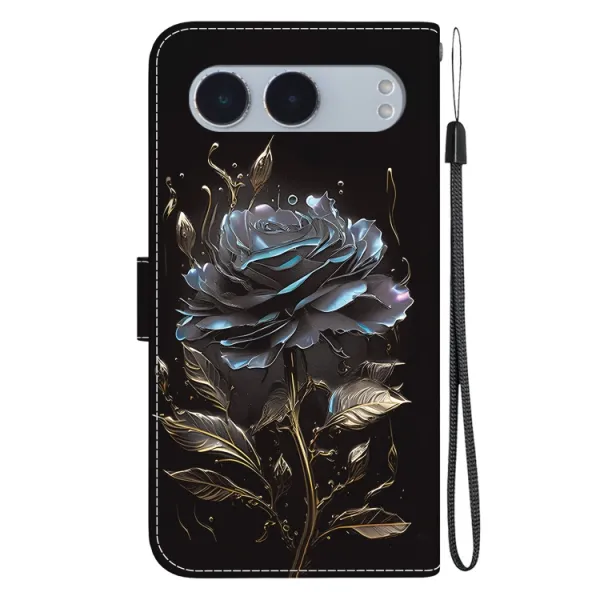 ART Peňaženkový kryt pre OnePlus Nord 4 5G BLACK ROSE