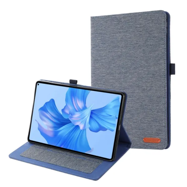 FABRIC Zaklápací kryt pre Xiaomi Redmi Pad SE 8.7 modrý