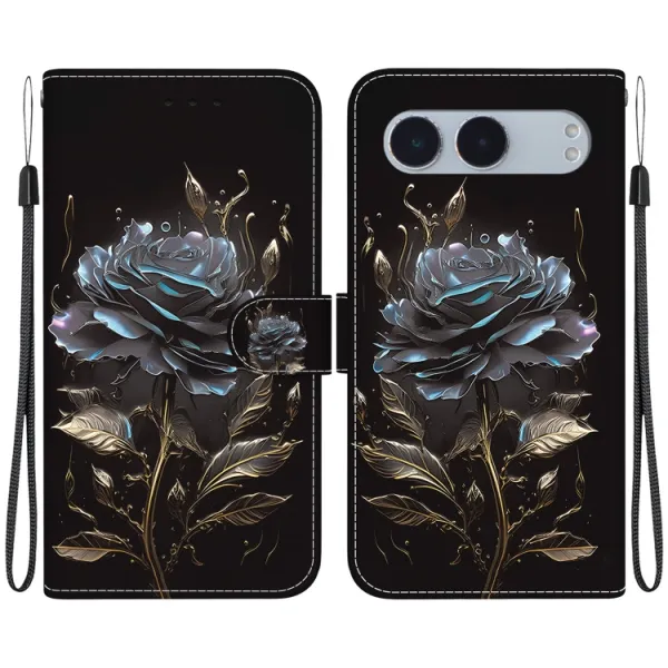 ART Peňaženkový kryt pre OnePlus Nord 4 5G BLACK ROSE