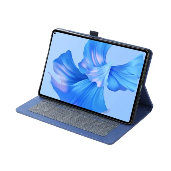 FABRIC Zaklápací kryt pre Xiaomi Redmi Pad SE 8.7 modrý
