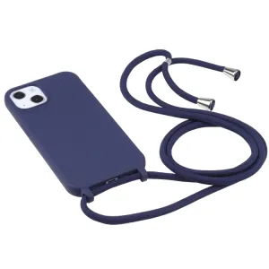 ROPE Kryt so šnúrkou Apple iPhone 16 Plus modrý