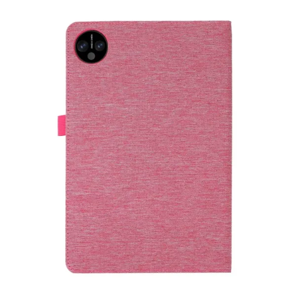 FABRIC Zaklápací kryt pre Xiaomi Redmi Pad SE 8.7 ružový