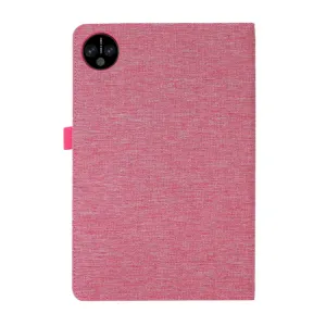 FABRIC Zaklápací kryt pre Xiaomi Redmi Pad SE 8.7 ružový