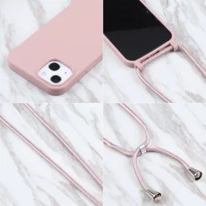 ROPE Kryt so šnúrkou Apple iPhone 16 staroružový