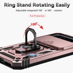 RING CAMERA Kryt s držiakom pre Google Pixel 9 ružový
