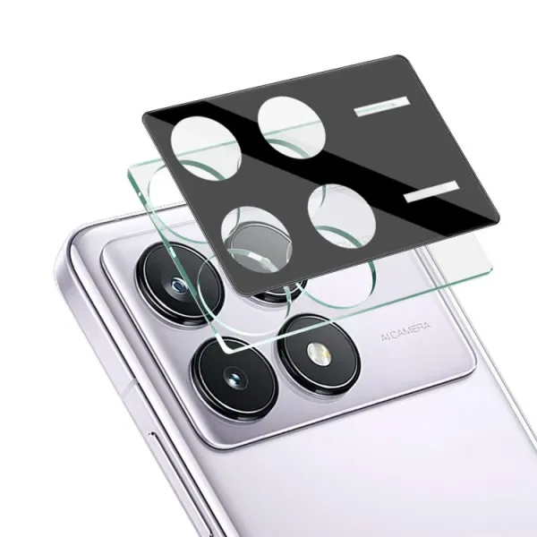 IMAK FULL COVER Sklo pre fotoaparát Xiaomi Poco X6 Pro 5G BLACK