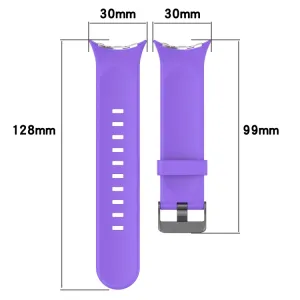 SILICONE Vymeniteľný remienok pre Google Pixel Watch 4 45mm / Pixel Watch 3 45mm biely