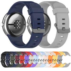 SILICONE Vymeniteľný remienok pre Google Pixel Watch 4 45mm / Pixel Watch 3 45mm biely