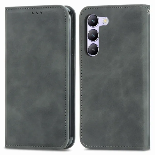 MAGNETIC Zaklápací kryt pre Vivo V40 SE 5G šedý
