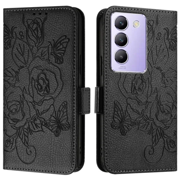 ART MEADOW Peňaženkový obal pre Vivo V40 SE 5G čierny