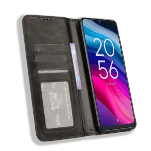 BUSINESS Peňaženkový kryt pre TCL 50 5G čierny