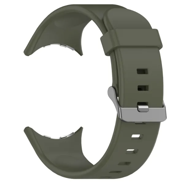 SILICONE Vymeniteľný remienok pre Google Pixel Watch 4 45mm / Pixel Watch 3 45mm tmavozelený