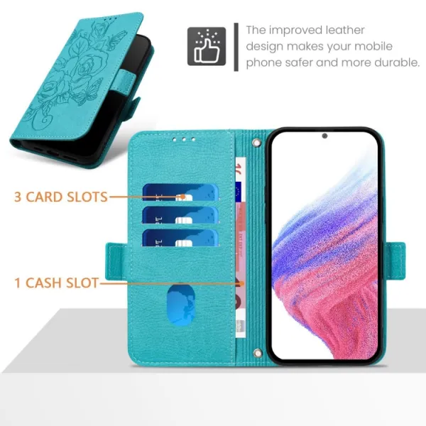 ART MEADOW Peňaženkový obal pre Vivo V40 SE 5G svetlomodrý